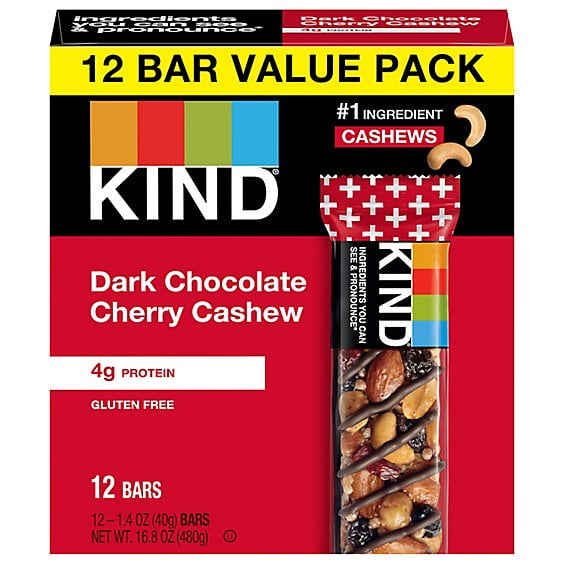 KIND Minis Variety Pack - 36 Healthy Snack Bars With Peanut Butter Dark Chocolate & Caramel Almond