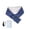 Blue, variant on USB Heating Scarf Intelligent Heating Scarf for Women and Men, Electric Heated Plaid Scarf Three Step Control Winter Electric Scarf for Cold Weather Rechargeable Neck Warmer S-39 Blue One Size