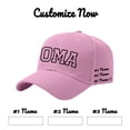 thumbnail image 7 of QASIEATN Relaxed Fit Baseball Caps for Women Diy Personalized Mother'S Day Birthday Custom Name Printed Baseball Cap Fall Fashion Accessories, 7 of 7