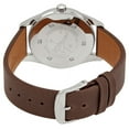 thumbnail image 4 of Longines Heritage Classic Silver Arrow Automatic Silver Dial Brown Leather Strap Mens Watch L2.834.4.72.2, 4 of 4