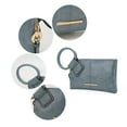 thumbnail image 7 of MKF Collection Vegan Leather Women's Clutch Bag, Trendy Pouch Purse Handbag by Mia K - Black, 7 of 7