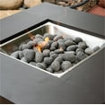 thumbnail image 7 of Black Fire Rock | 1/2"-1" Rounded Pebbles for Fire Pits & Fireplaces | 10 Pounds, 7 of 7