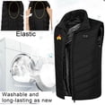thumbnail image 5 of JURANMO Winter Jackets Heated Coat Vest,Plus Size Washable Heated Coat for Men and Women with Double Heating Levels 11 Heating Zones Heated Jacket 2024 Printed Warm Down Heating Coats, 5 of 8