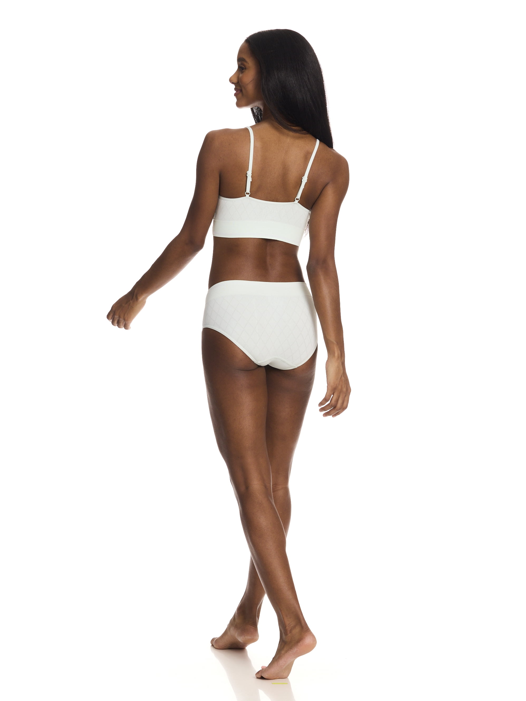 Joe Boxer Women's Seamless Jacquard Hipster Panties, 3-Pack, Sizes S-XL