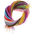 thumbnail image 2 of SHISUYAN 200Pcs Plastic Lacing Strings DIY Handmade Craft Lacing Cord Weaving Rope for Jewelry Making, 2 of 9