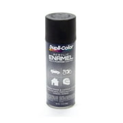 Dupli-Color/Krylon Flat Black Enamel Paint 12oz