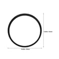 thumbnail image 2 of OUNONA Marco Para Borde De De Pared En Metal Negro Liviano Con Moderno Y Duradero, 2 of 8