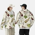 thumbnail image 6 of Kll Grapes Bbottles Wine Print Men'S Women’s Upf 50+ Sun Protection Outdoor Hoodie Jacket Long Sleeve Fishing Hiking Performance Shirt- 3x-Large, 6 of 8