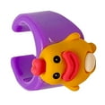 Kids Knuckle Rings Cartoon Animal Pattern Opening Colorful Fashionable