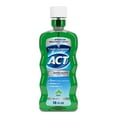 thumbnail image 1 of ACT Rince-Bouche Anti-Caries Sans Alcool au Fluorure 18 fl. oz., avec Tasse de Dosage Précise, Menthe, 1 of 5