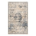 thumbnail image 4 of Unique Loom Chateau Collection Area Rug - Hoover (3' 1" x 5' 3" Rectangle Dark Blue/Beige), 4 of 7