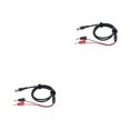 thumbnail image 3 of Destyer 4mm Oscilloscope PVC Test Line Replacement Portable BNC to Banana Plug Cable Tester Cord Upgrade Repair Accessory 2Set, 3 of 6