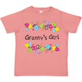 thumbnail image 3 of Inktastic Grannys Girl- Bright Flowers Girls Toddler T-Shirt, 3 of 5