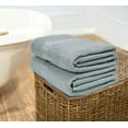 thumbnail image 5 of MALLONI HOME 100% Premium Cotton 2 Pack Oversized Bath Towel Set 28x55 inches, Large Bath Towels, Ultra Absorbant Compact Quickdry & Lightweight Towel, Ideal for Gym Travel Camp Pool - Jade, 5 of 7