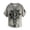 Grey, variant on Viking Style Graphic Tees for Men 2026 Summer Casual Cotton Linen Short Sleeve V Neck T Shirts