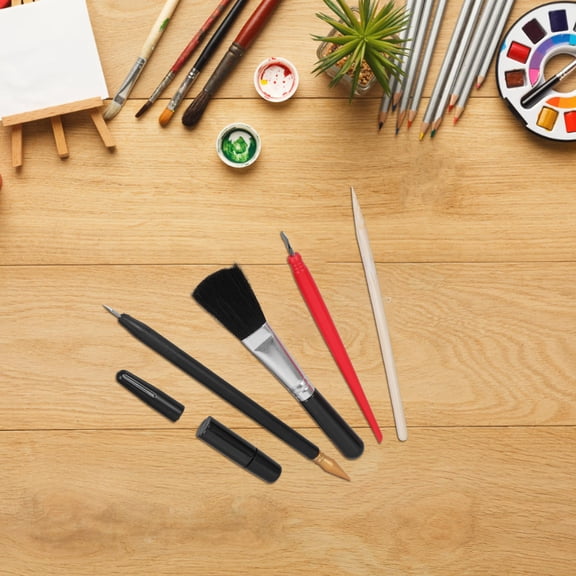 ORDDIART 1set Diy Tool Durable Scratching Pens For Creative Scratch Painting Tip Design For Smooth Scraping For Adults