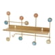 thumbnail image 4 of Perchas de , de Pared Dorado, Estante de Almacenamiento, Toallero, Albornoz, 4 of 9