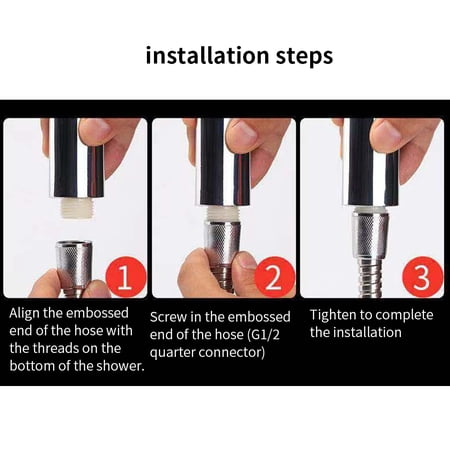 Shower Head ABS Plastic Shower Nozzle High-Pressure Water Sprinkler ...