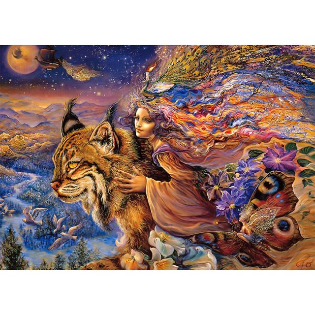 Taladro Diamante Pintura (DE3517) 5D DIY Kit de bordado de punto de cruz completo (Tiger01) 40x50cm FLhrweasw Nuevo