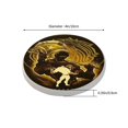 thumbnail image 3 of Posavasos de tierra de diatomeas absorbente de Los siete pecados capitales, el aislamiento antideslizante de tierra de diatomeas sin olor protege la superficie de la mesa contra daños Talla única, 3 of 7