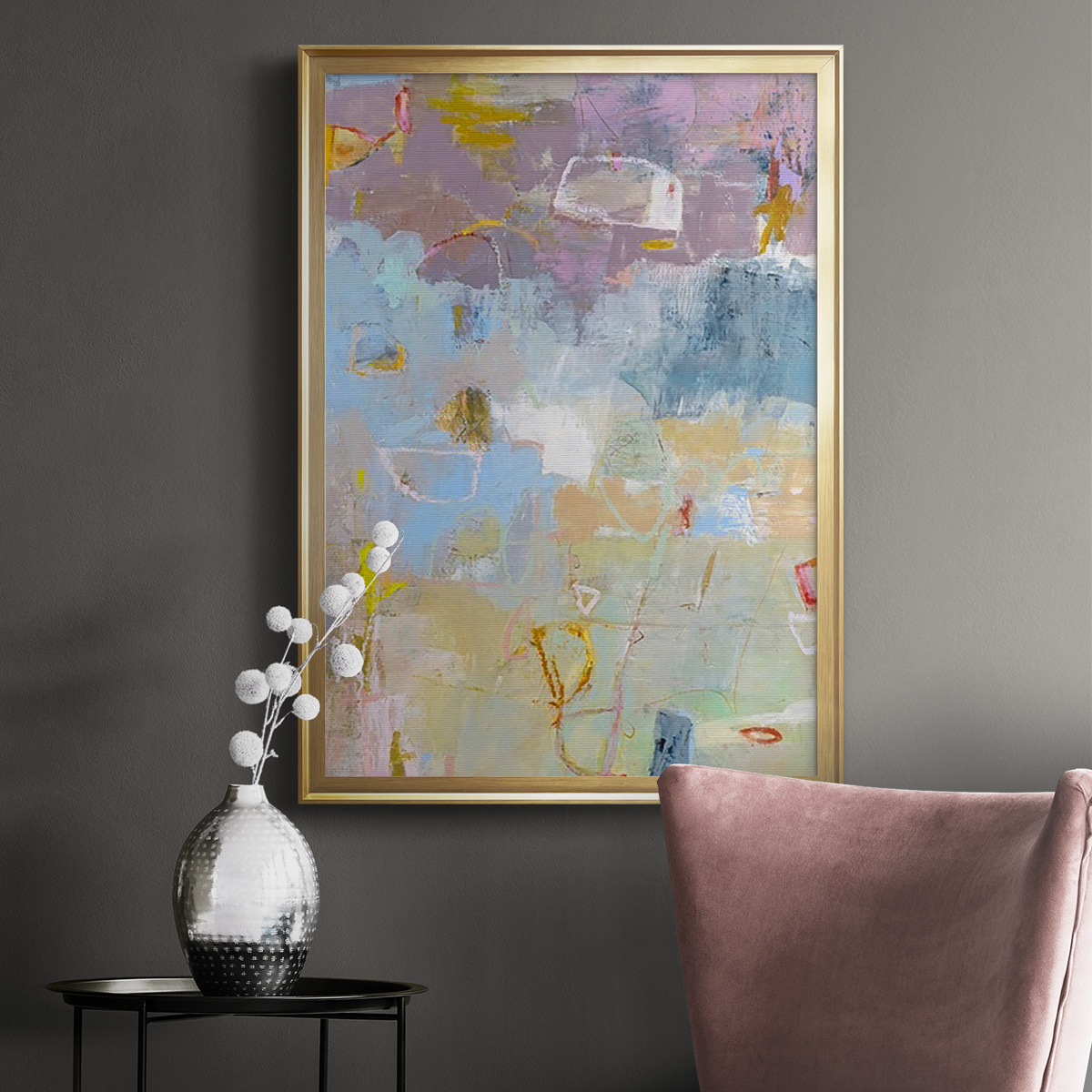 Whilst I Premium Framed Print, in Gold, Black, or Silver - Ready to Hang