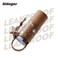 thumbnail image 4 of Sidagar 26 fl oz Stainless Steel Insulated Water Bottle with Handle, Leakproof Straw Lid, Leopard Print, 4 of 9