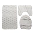 thumbnail image 4 of Coofit 3PCS Bath Rug Set Fashion Sunflower Pattern Non-slip Toilet Rug Toilet Lid Cover, 4 of 4