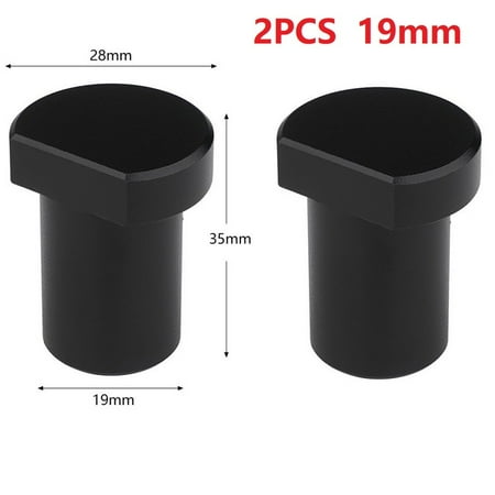 

2Pc Aluminum Alloy Workbench Peg Brake Stops Clamp 19/20mm Bench Dog Limit Block