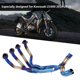 thumbnail image 4 of Cabezal De Escape, Tubo De Escape De Motocicleta A Prueba De Herrumbre De Acero Inoxidable Reemplazo Azul De Alta Resistencia Resistente Al Calor Para Z1000 2010-2018 Para ANGGREK JEQC12, 4 of 8