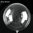 thumbnail image 1 of 1Set Led Balloon With Column Stand Luminous Transparent Bobo Balloons Stand LED String Lights Wedding Birthday Party Decoration, 1 of 7