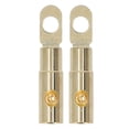 thumbnail image 3 of Screw Ring Terminal, Battery Cable Ends Tight Wire Fit 2PCS  For Audio Modification 8GA For 8-10GA, 3 of 8