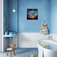 thumbnail image 3 of Nebula Wall Art Painting Prints on Canvas Wall Decor Eye of God Outer Space Starlight Modern Artwork Pictures Galaxy Astronomy for Boy''s Bedroom Home Decorations 12x12 Inch x 1 Panel, 3 of 6