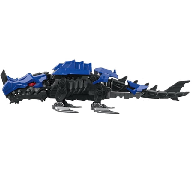 Dinosaurio mecánico para ensamblar, juguete electrónico para caminar, modelo de animal, juguete móvil para niños, regalo educativo