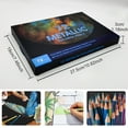 thumbnail image 2 of 72 Metallic Colored Pencils, Colored Pencils for Adult Coloring, Soft Core Coloring Pencil, Drawing Pencil for Kids Adults Beginners Artists Drawing Sketching, 2 of 7