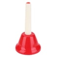 thumbnail image 2 of Juego de campanas de mano, campanas musicales de colores diatónicos de 8 notas, juego de campanas de mano de metal, instrumento musical para ni?os, para el aula de la escuela Ecomeon no, 2 of 4