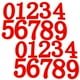 thumbnail image 2 of 2 sets Números de madera Pegatinas Matemáticas Número Número Configura Calcomanías Juguetes educativos para niños (rojo), 2 of 8