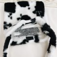 thumbnail image 3 of Bolso de hombro con estampado de animales para mujer, de compras grandes de felpa Vintage de invierno, 3 of 6