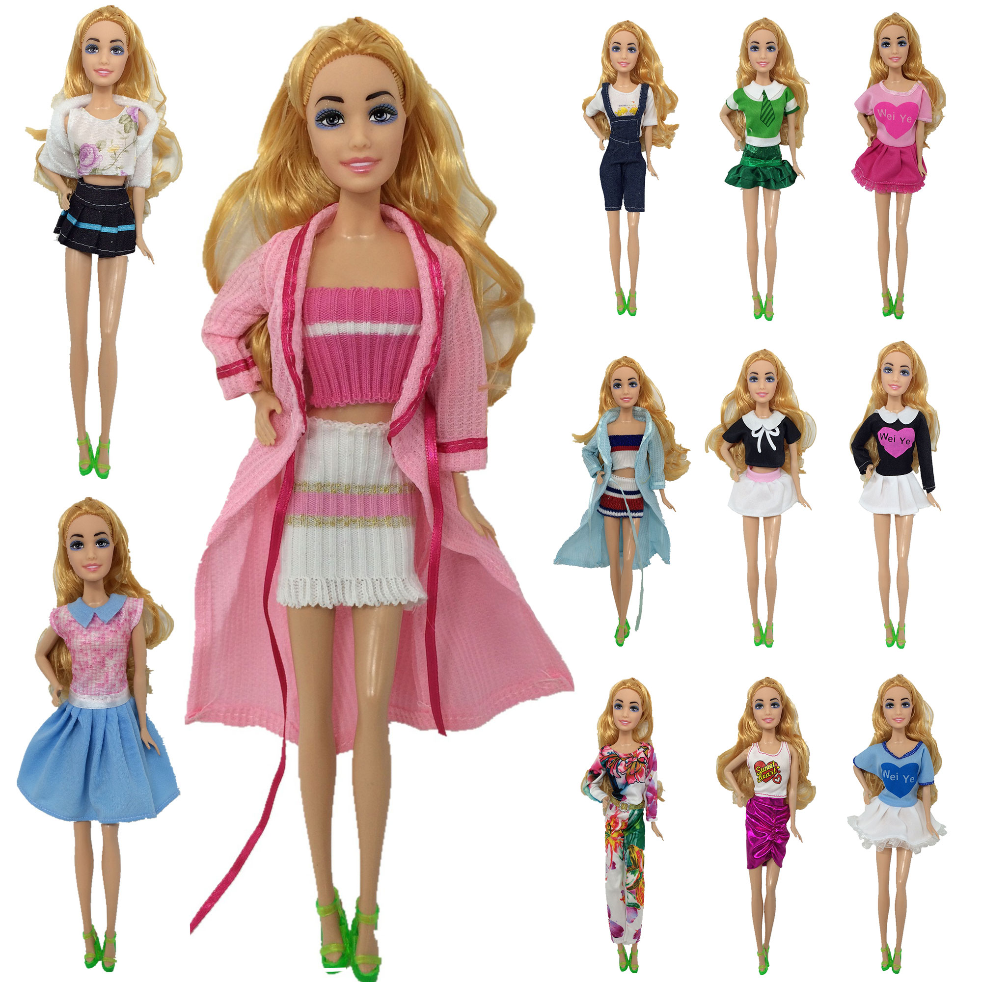no Doll New Summer dress Details about / BARBIE DOLL Fashion