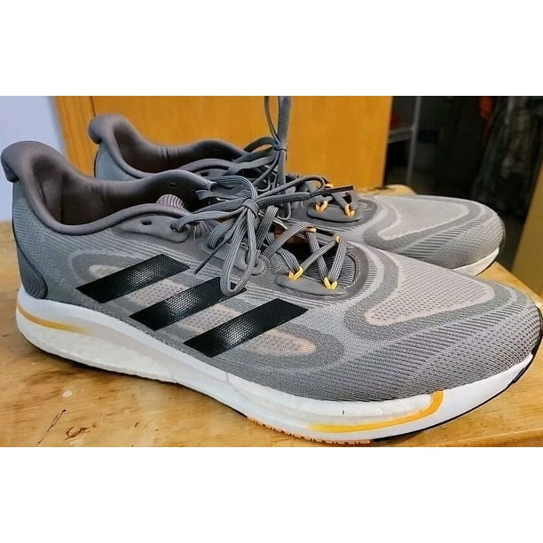 Ad-id-as Supernova Boost Men's Running Shoes Cushionned Grey Orange GX2952 EUC
