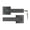 Black, variant on Fingerprint Password Door Lock Electronic Intelligent Digital Lock Bedroom Apartment Door Security Biometric Handle Lock