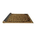 thumbnail image 2 of Ahgly Company Indoor Rectangle Abstract Brown Modern Area Rugs, 6' x 9', 2 of 4