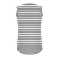 thumbnail image 4 of Diufon Girls Tank Tops Summer Trendy Striped Sleeveless Vest Shirts Casual Soft Cotton Crewneck Undershirts, 4 of 7