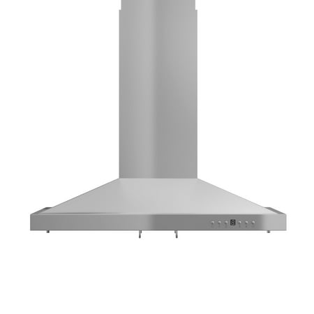 - Zline GL2i-36-400 Classic 400 CFM 36 Inch Wide Island Range Hood