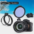 thumbnail image 6 of 2X ND Quick Release Switch Bracket Lens Filter for DSLR Camera Photography Lens Bracket 67MM, 6 of 7