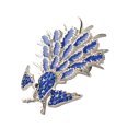 thumbnail image 2 of Pasador de pavo real de alta gama Pasadores Rhinestones Retro Retro Exquisito Elegante Pechuja Día de San Valentín Broches para mujer Joyería Regalo Inevent AP004715-00, 2 of 7