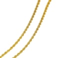 14k Real Solid Yellow Gold Rope Chain Necklace ( 2.5mm, 26 inch ...