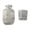 E, variant on Bedside Water Carafe and Glass Set, 17 Oz Glass Pitcher with 5 Oz Tumbler Cup, Vintage Night Water Carafe for Bedroom