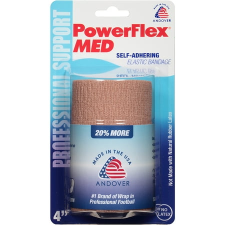 PowerFlex Med Self-Adhering Elastic Bandage, Tan