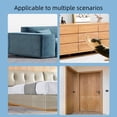 thumbnail image 7 of Sofa Protector Clear Sofa Protector Cat Scratch Proof Self Adhesive Furniture Guard forLeather Fabric Couches Chair Corners Invisible Protection 2 Pack Medium Size Couch Protector, 7 of 7