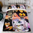 thumbnail image 4 of Billie se Desmadró Conjunto de sábanas temático, trío de piezas, cómodo y amigable con la piel, diseño único, regalo de decoración para el hogar para familiares, amigos y fans, 90 cm * 190 cm, 4 of 6